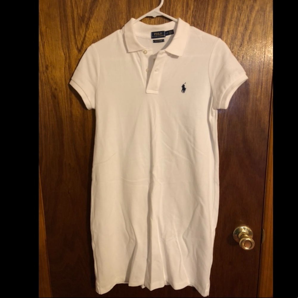 Polo by Ralph Lauren White Polo Dress size small